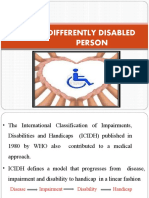 Care of Differently Abled