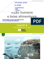 AÇÃO HUMANA E Teias Alimentares