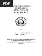 Download Laporan Praktikum Penyabunan by MUHAMMAD RAMLI SN56588138 doc pdf
