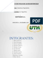 Geometría y Trigonometría Hipérbola UTH