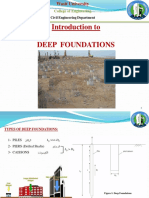 Introduction To Deep Foundations - Part1