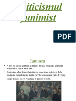 Criticismul Junimist1
