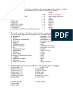 Assignment (Reviewing Word Formation)