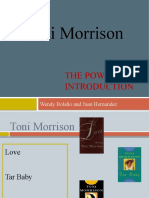 Toni Morrison: The Power of An
