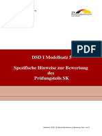 Spezifische Hinweise Zur Bewertung Des Prüfungsteil SK