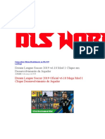 Dream League Soccer 2019 v6.10 Mod 1 Clique em Desenvolvimento de Jogador