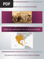 El Virreinato de La Nueva España