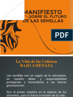 Manifiesto El Futuro de Las Semillas