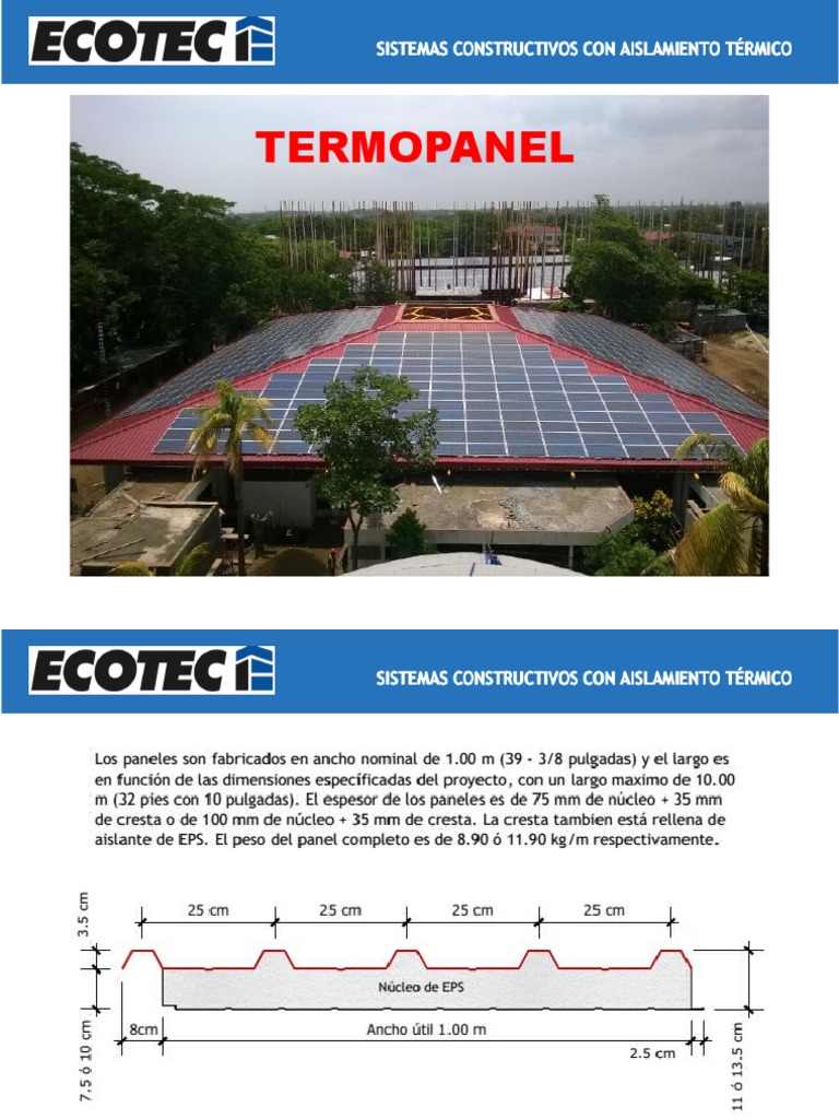 1 Presentación Termopanel | PDF
