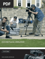 Sony DVCAM Family 2005/2006