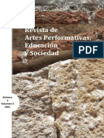 Revista de Artes Performativas, Educación y Sociedad