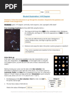 Student Exploration: H-R Diagram