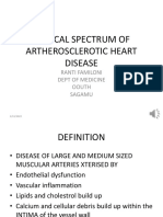 Clinical Spectrum of Atherosclerotic Heart Disease