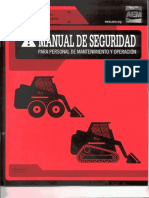 Manual de Seguridad - Minicargador Bobcat