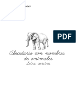 Abecedario Animales en Español - Aprendiendode3