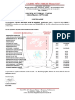 Certificado de Notas Chelsea Murcia - Trans - Primero