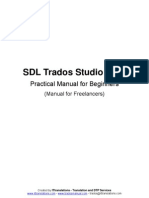 Practical Manual For SDL Trados Studio 2009 - Sample