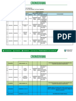 Cronograma Cursado - Año 2021