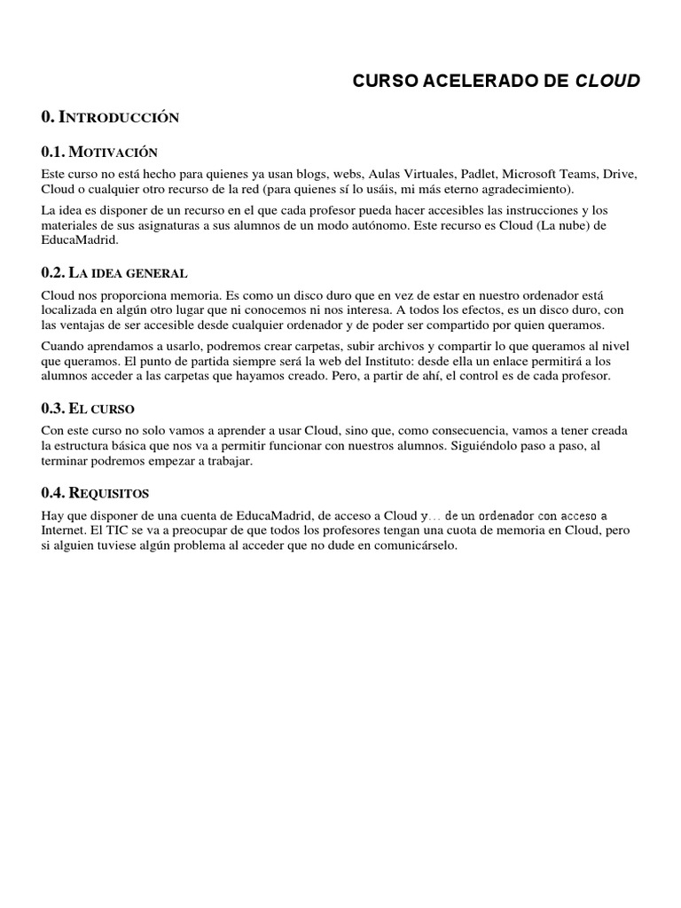 Curso de Computación Acelerada en Cloud | PDF | Computación en la nube ...