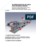 Proceso de Fabricación de Un Cable Eléctrico de Media Tensión