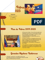 Plan de la Patria Venezuela 2019-2025