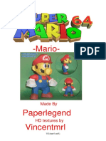 Mario 64 HD Lineless Con Lineas