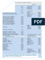 Carta Menu Aravena El Autentico