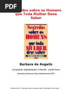Segredos Sobre Os Homens Que Toda Mulher Deve Saber