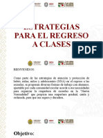 Capacitacion Del Uso de Estrategias para Regreso A Clases