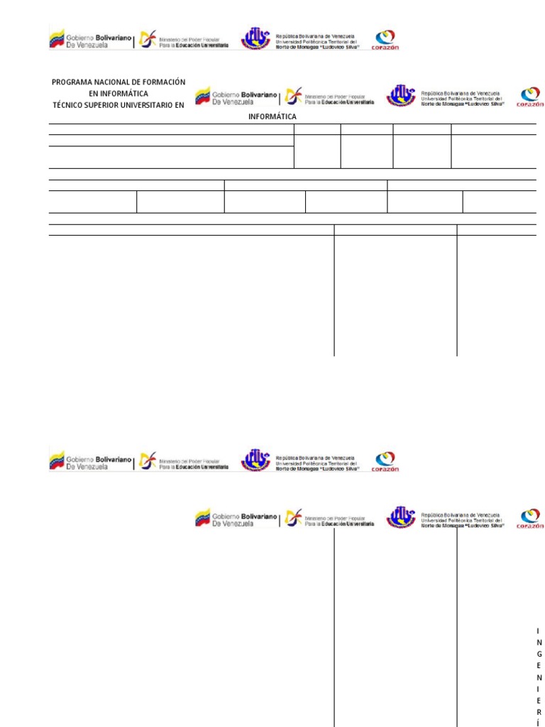 Programa de Informática y Desarrollo | PDF | Software | Programación ...
