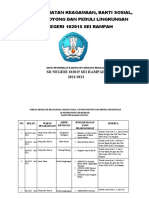 Jadwal Kegiatan Keagamaan