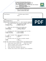 Soal Pts Agama Katholik Kelas V