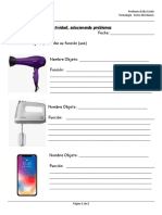 Tecnología 6to -  15 de marzo - soluciones tecnológicas