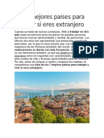 Los 7 mejores países para trabajar si eres extranjero