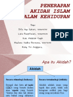 MPK Agama - Akidah