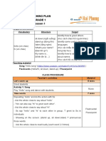 Teaching Plan Grade 1 Unit 1: Family - Lesson 1: Target of The Lesson