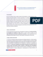 Acta de Constitucion Plataforma Nacional de RRD 2012
