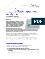 MS2660 Series Spectrum Analyzers: Multi-Screen Displays