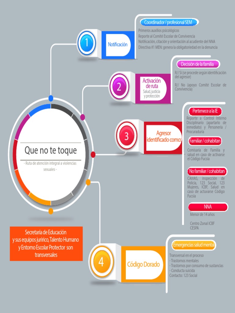 Ruta de Atención Violencia Sexual 2024 | PDF