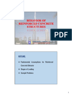 Behavior of RC Structures