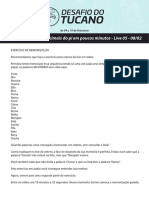 Memorize 41 Casas Decimais Do Pi em Poucos Minutos - Live 05 - Desafio Do Tucano