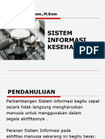 SISTEM INFORMASI KESEHATAN