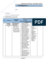 2° Grado - Actividad Del Dia 17 de Marzo