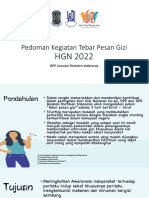 Pedoman Kegiatan Tebar Pesan Gizi HGN 2022