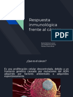 Cáncer: Respuesta Inmunológica