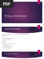 Writing A Formal Letter: Exploring Different Types of Formal Letters