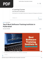 Top 5 Best Software Training Institute in Hyderabad