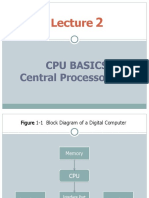 Cpu Basics Central Processor Unit