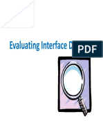 El Ti Itf Di Evaluating Interface Designs