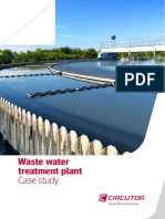 Waste Water Treatment Plant: Case Study